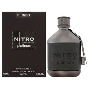 Nitro Platinum by Dumont for Men - 3.4 oz EDP Spray